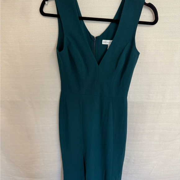 Dress the Population Dresses & Skirts - Dress the Population Teal Backless Dress